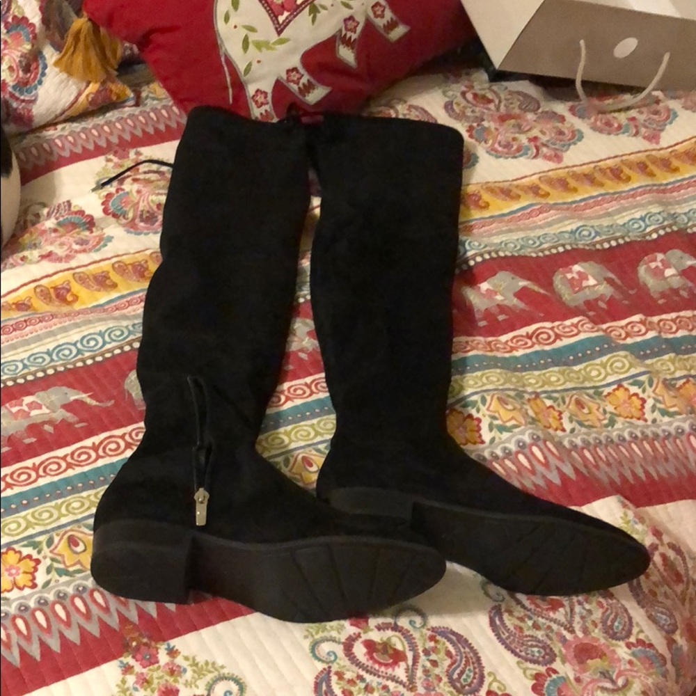 Marc Fisher Black over-the-knee boots